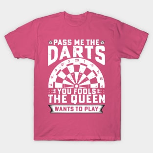 Darts Queen Funny Darts Women T-Shirt